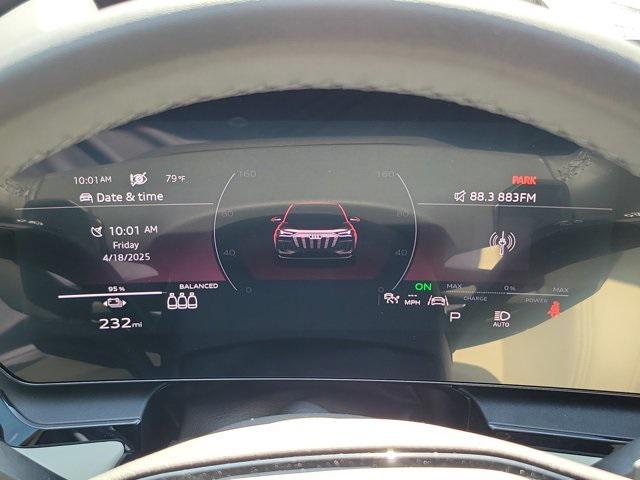 new 2025 Audi Q6 e-tron car, priced at $77,410
