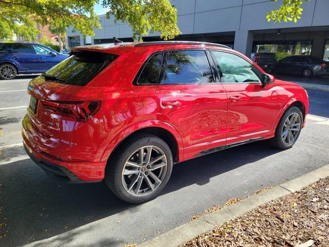 used 2024 Audi Q3 car, priced at $28,495