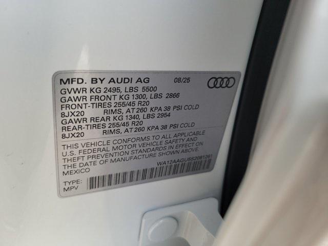 new 2025 Audi Q5 car, priced at $61,300