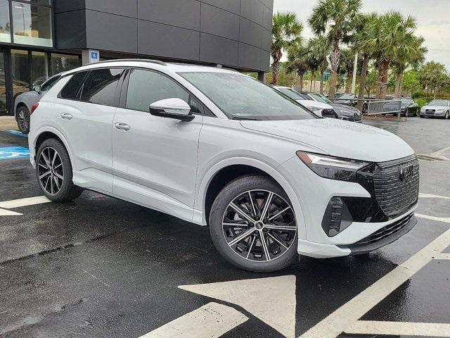 new 2025 Audi Q4 e-tron car, priced at $57,750