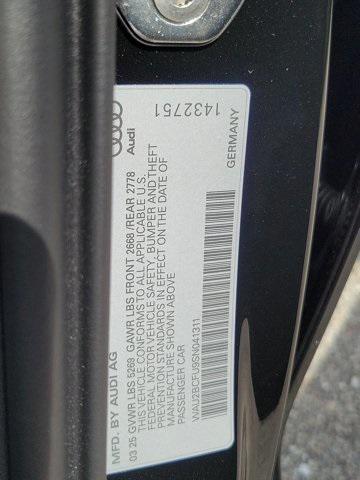 new 2025 Audi A5 car, priced at $56,775
