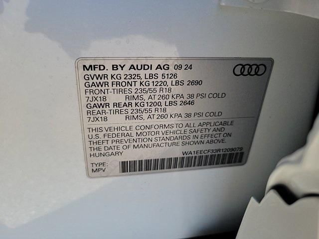 new 2024 Audi Q3 car, priced at $47,425