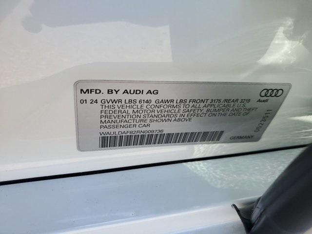 new 2024 Audi A8 car, priced at $100,180