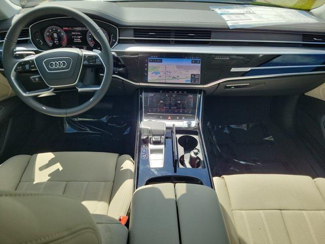 new 2025 Audi A8 car, priced at $98,125