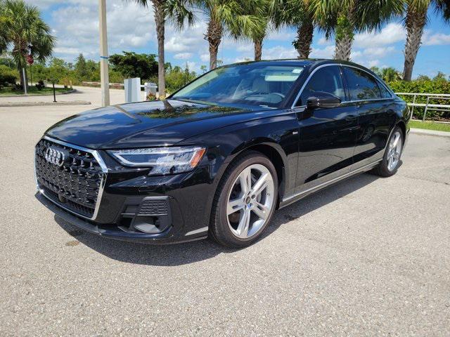 new 2025 Audi A8 car, priced at $98,125