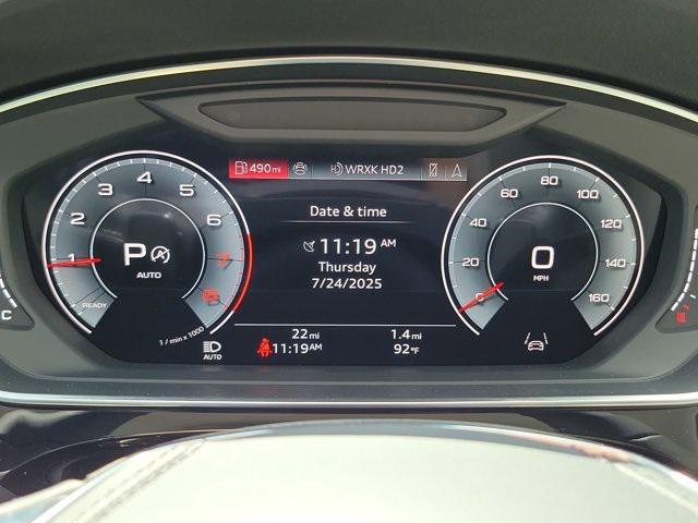 new 2025 Audi A8 car, priced at $98,125