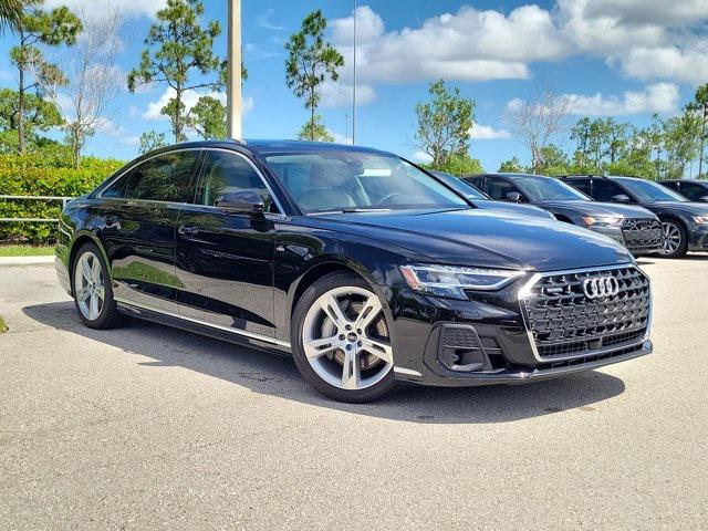 new 2025 Audi A8 car, priced at $98,125