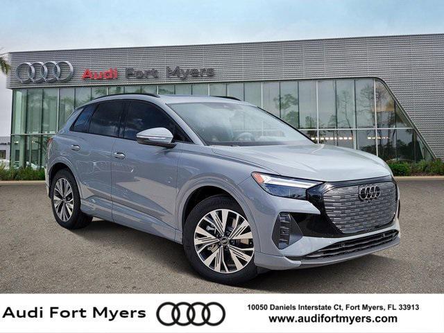 new 2025 Audi Q4 e-tron car, priced at $54,570