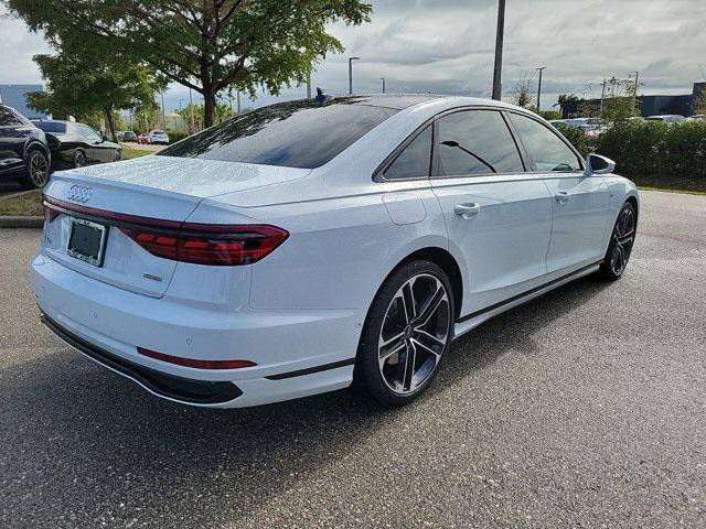 new 2025 Audi A8 car, priced at $106,625