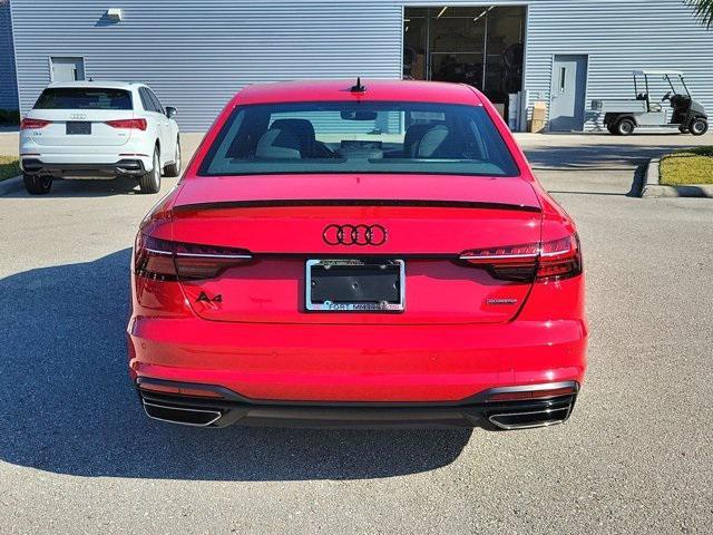 used 2024 Audi A4 car, priced at $40,995