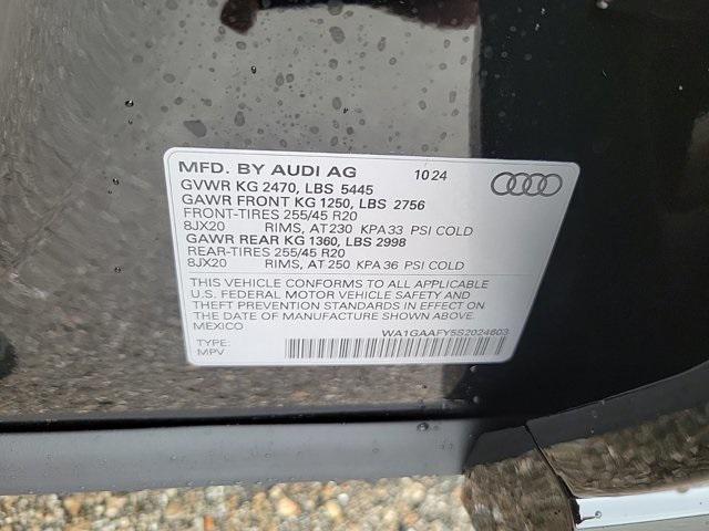 new 2025 Audi Q5 car, priced at $54,000