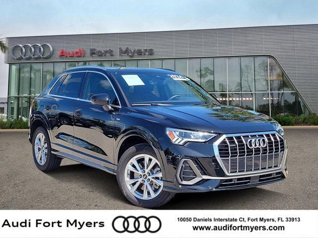 used 2024 Audi Q3 car, priced at $39,995