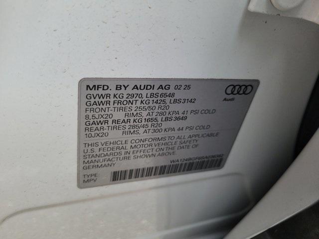 new 2025 Audi Q6 e-tron car, priced at $75,310