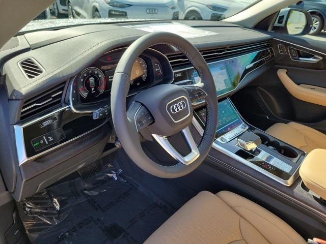 new 2025 Audi Q8 car, priced at $89,215