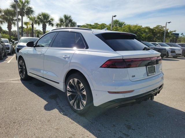 new 2025 Audi Q8 car, priced at $89,215