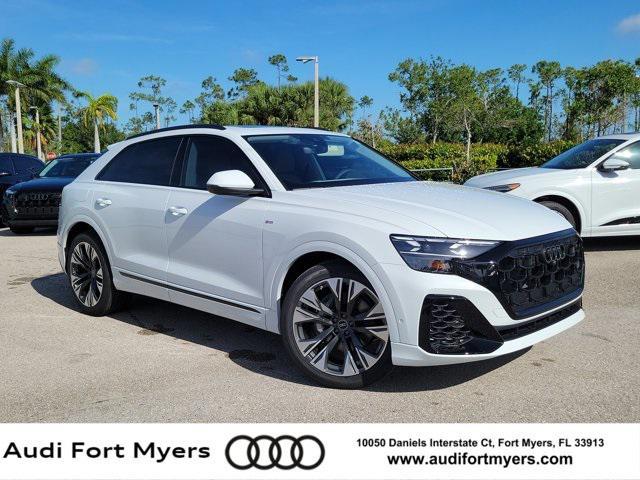 new 2025 Audi Q8 car, priced at $89,215