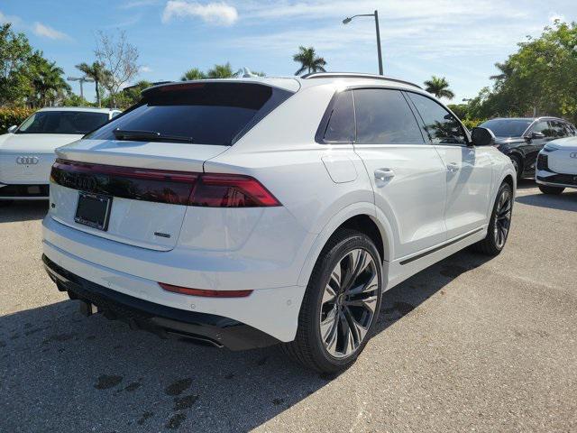 new 2025 Audi Q8 car, priced at $89,215