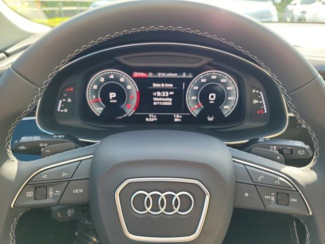 new 2025 Audi Q8 car, priced at $89,215