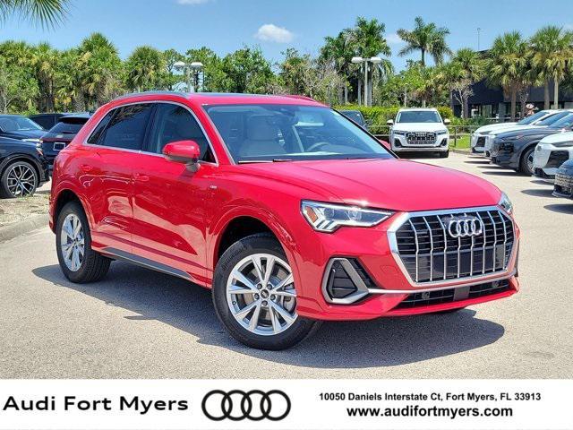 new 2025 Audi Q3 car, priced at $44,185