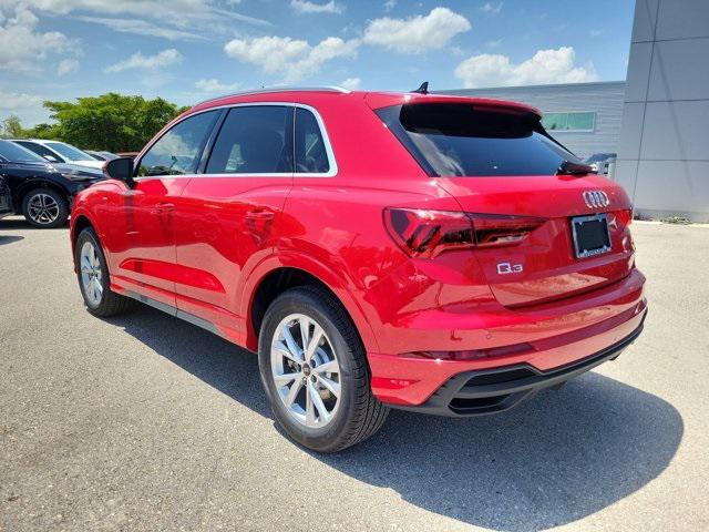 new 2025 Audi Q3 car, priced at $44,185