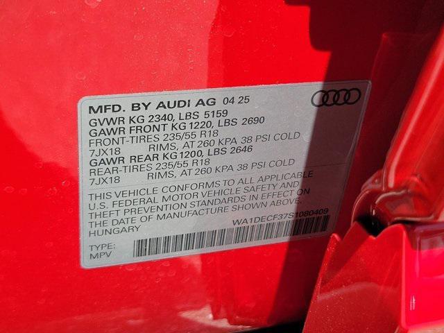 new 2025 Audi Q3 car, priced at $44,185