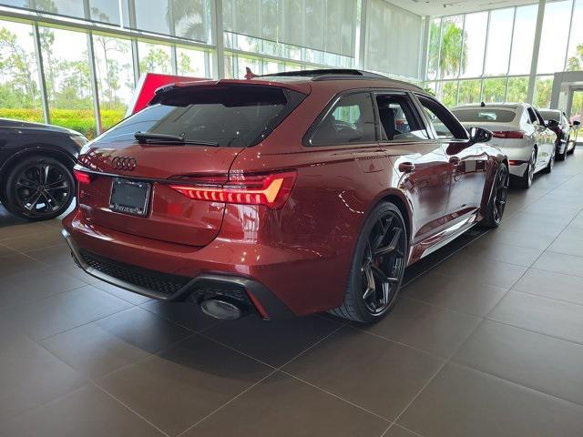 new 2025 Audi RS 6 Avant car, priced at $143,990
