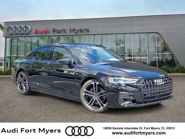 new 2025 Audi A8 car, priced at $103,525