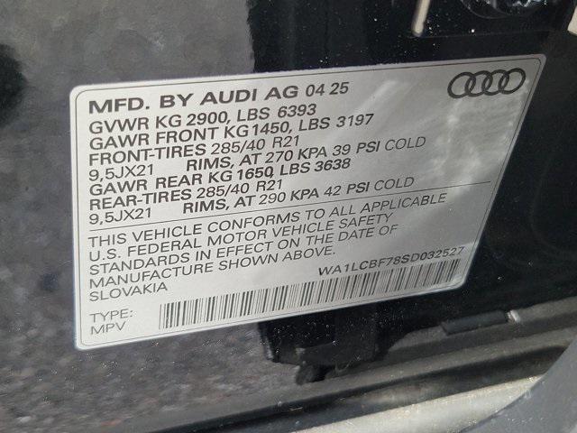 new 2025 Audi Q7 car, priced at $72,305