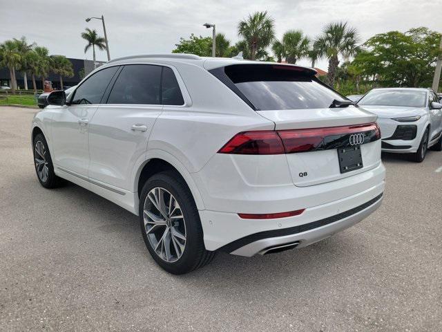 used 2024 Audi Q8 car, priced at $63,495