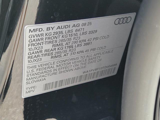 new 2026 Audi Q8 car, priced at $97,400