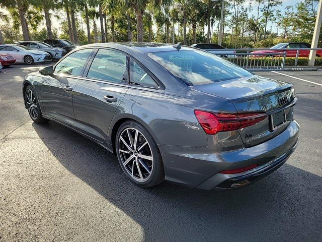 new 2025 Audi A6 car, priced at $72,185