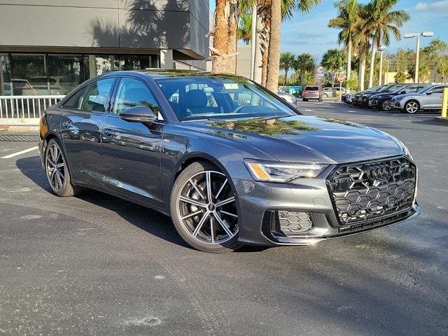 new 2025 Audi A6 car, priced at $72,185