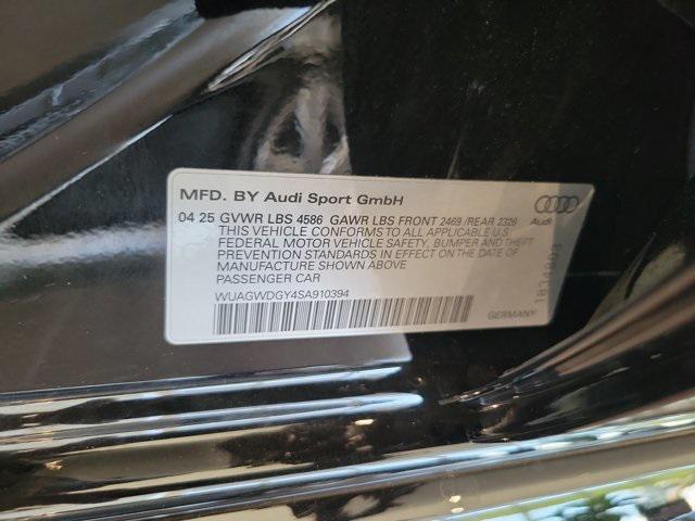 new 2025 Audi RS 3 car, priced at $68,990