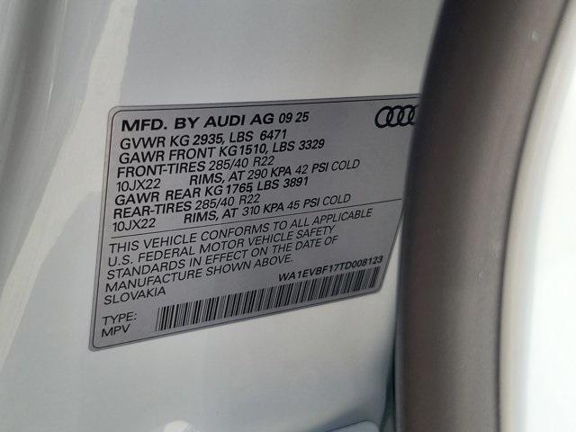 new 2026 Audi Q8 car, priced at $86,300