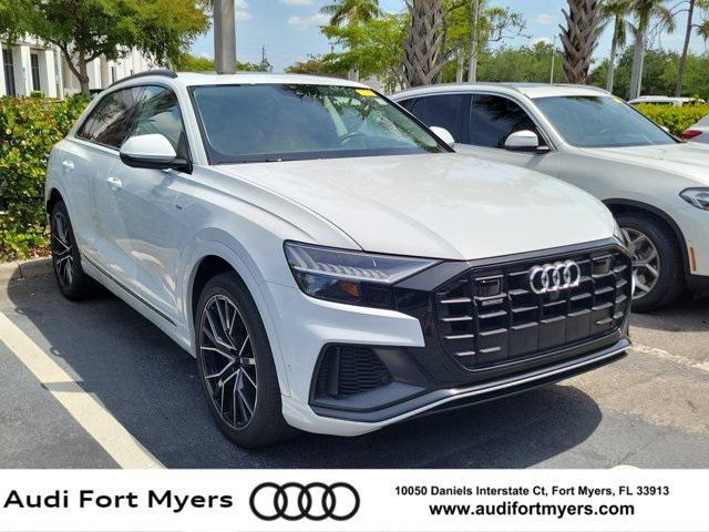 used 2019 Audi Q8 car, priced at $43,495