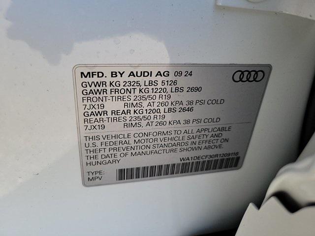 new 2024 Audi Q3 car, priced at $45,075