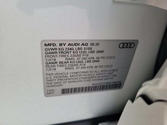 new 2025 Audi Q3 car, priced at $47,200