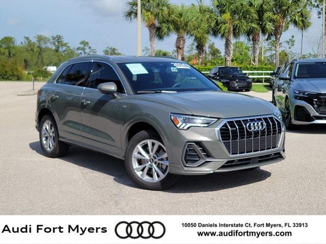 used 2024 Audi Q3 car, priced at $36,995