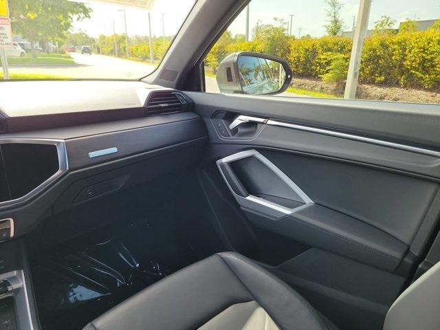 used 2024 Audi Q3 car, priced at $36,995