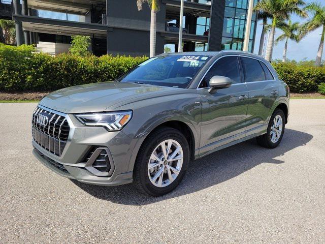 used 2024 Audi Q3 car, priced at $36,995
