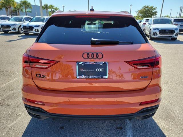 used 2024 Audi Q3 car, priced at $36,995