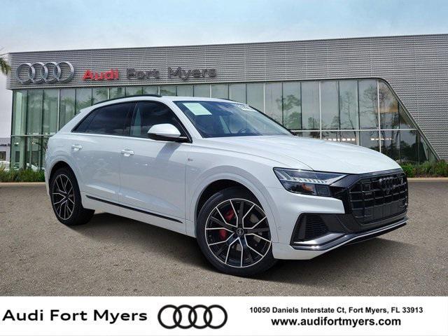 used 2023 Audi Q8 car, priced at $62,995