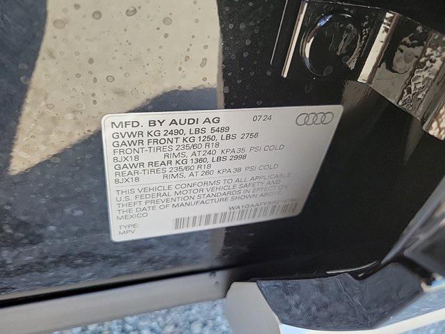 new 2024 Audi Q5 car, priced at $52,975