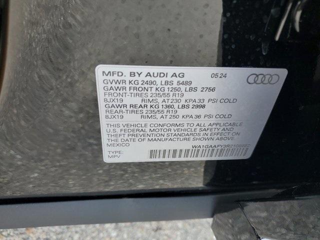 new 2024 Audi Q5 car, priced at $53,090