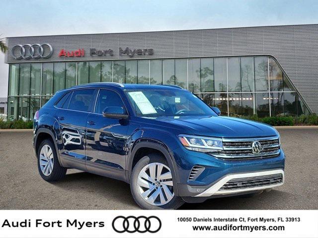 used 2021 Volkswagen Atlas Cross Sport car, priced at $26,495