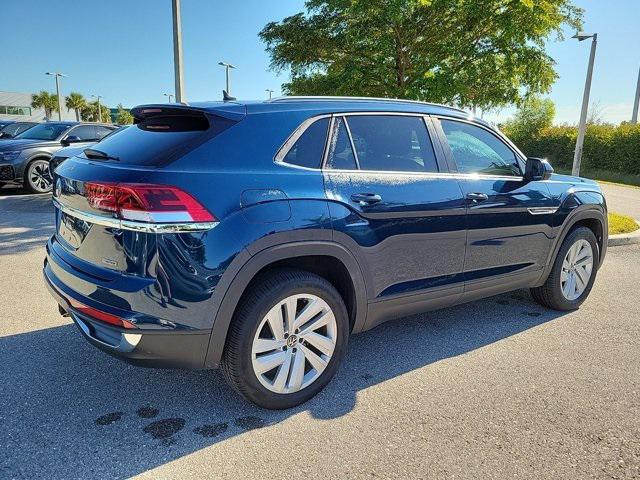 used 2021 Volkswagen Atlas Cross Sport car, priced at $26,495