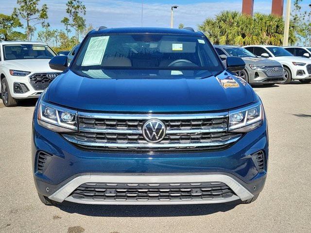 used 2021 Volkswagen Atlas Cross Sport car, priced at $26,495