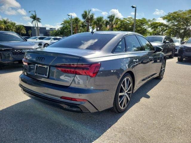 new 2025 Audi A6 car, priced at $78,235