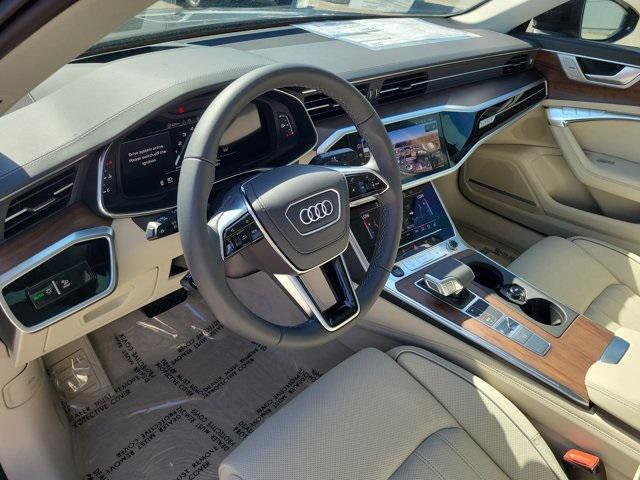 new 2025 Audi A6 car, priced at $78,235