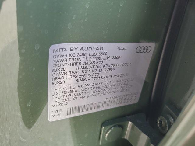 new 2025 Audi Q5 car, priced at $61,300